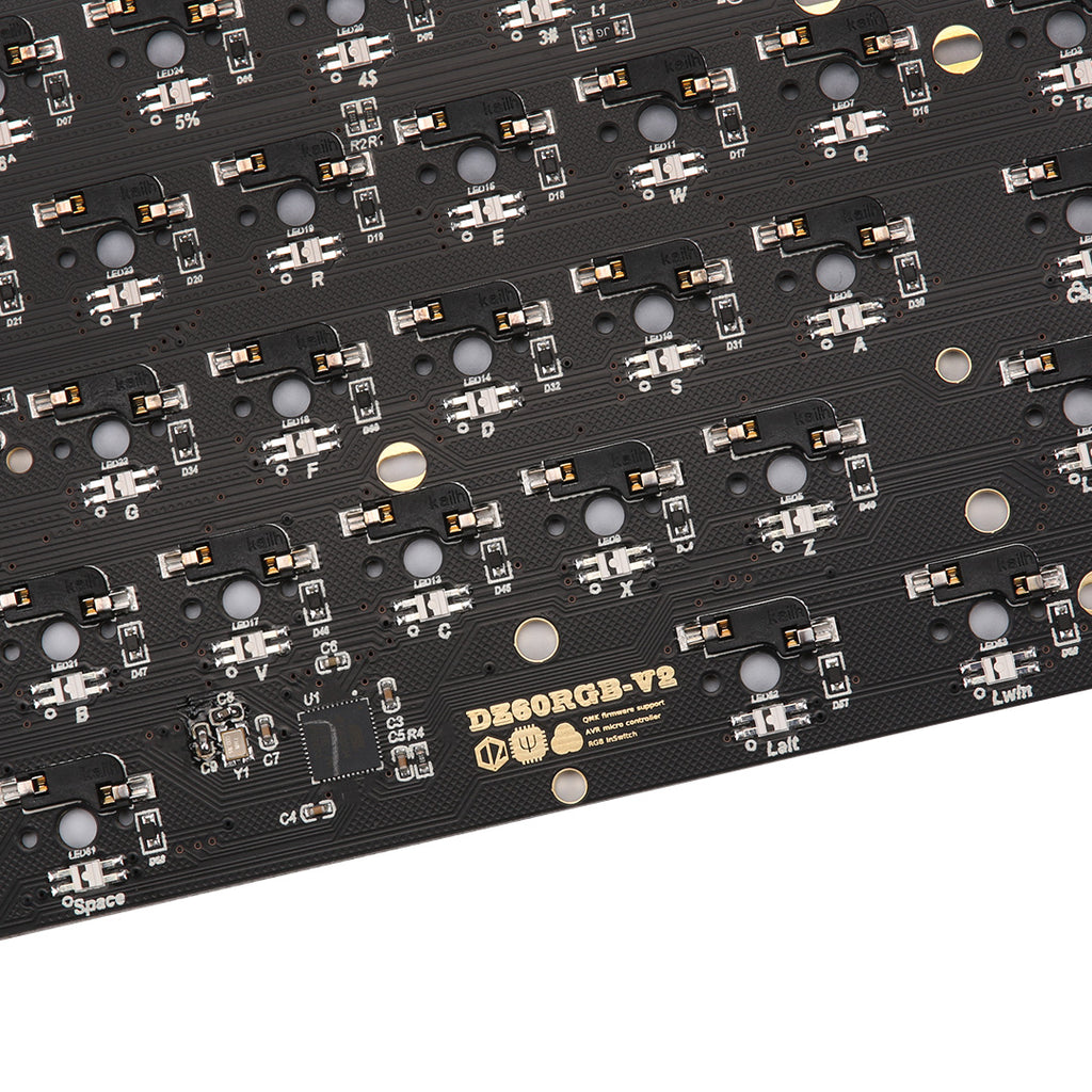 Dz60rgb v2 Hot Swap Custom keyboard PCB (2193846796336)