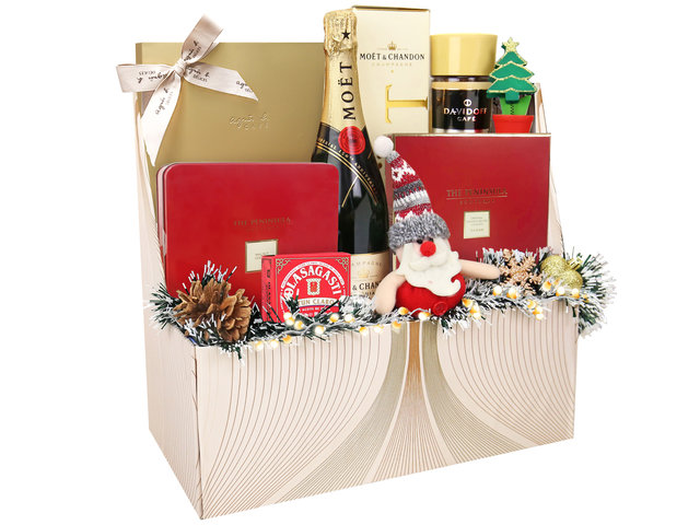 Christmas Gift Hamper - Christmas Permium Champagne Gift Hamper XC05 - XH1025A7 Photo